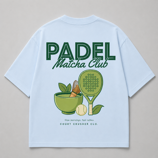 Padel Matcha Club - Oversized Shirt
