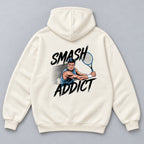 Smash Addict - Oversized Hoodie – Tennis Streetwear, Ansicht 2