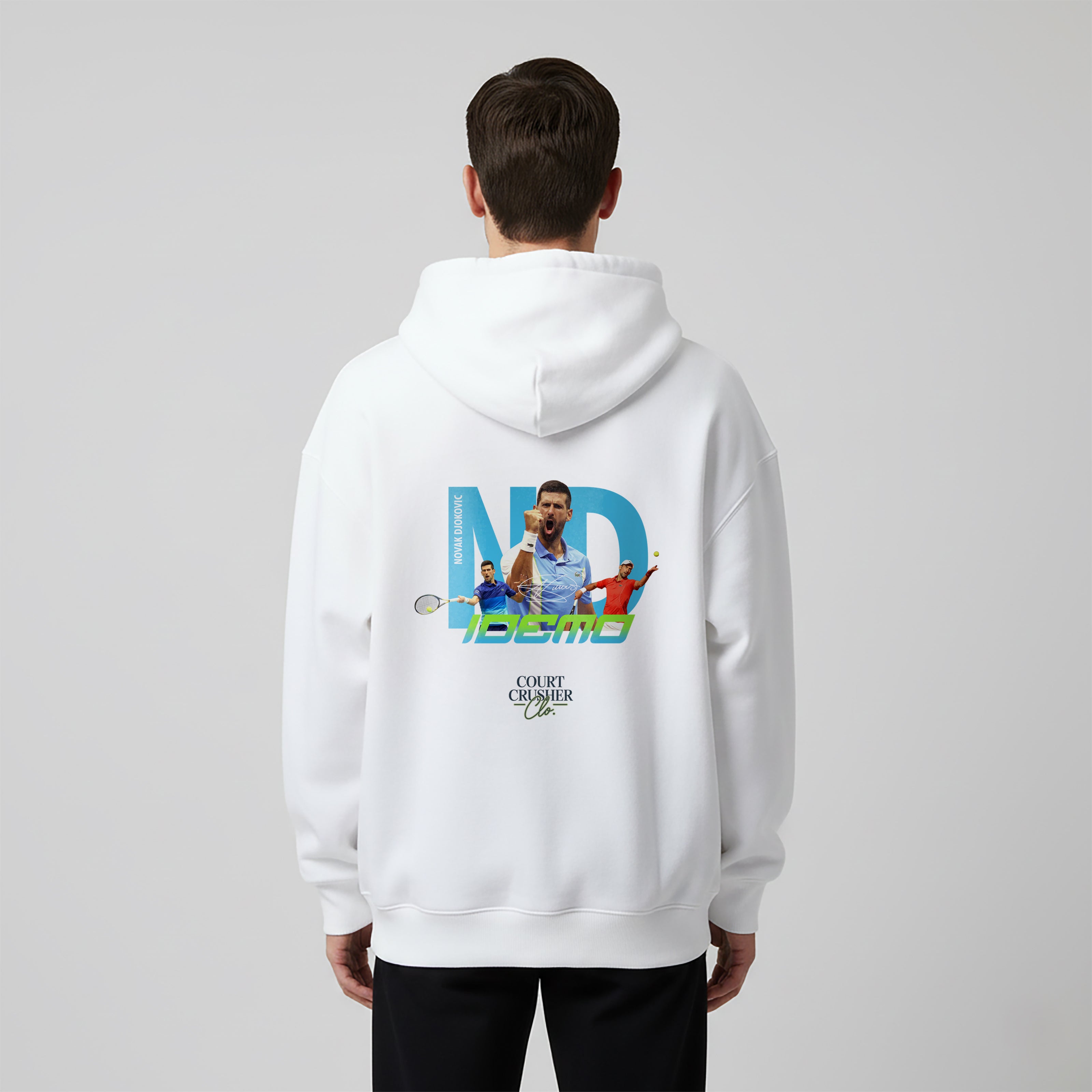 Novak Djokovic - Oversized Hoodie