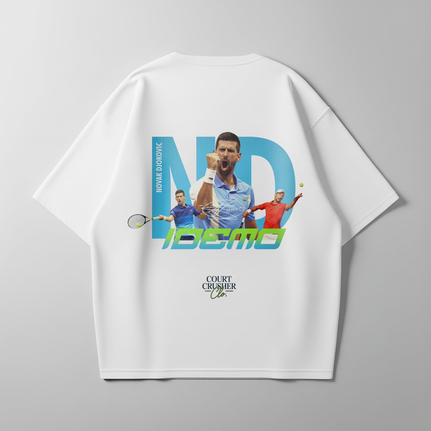 Novak Djokovic - Oversized Shirt