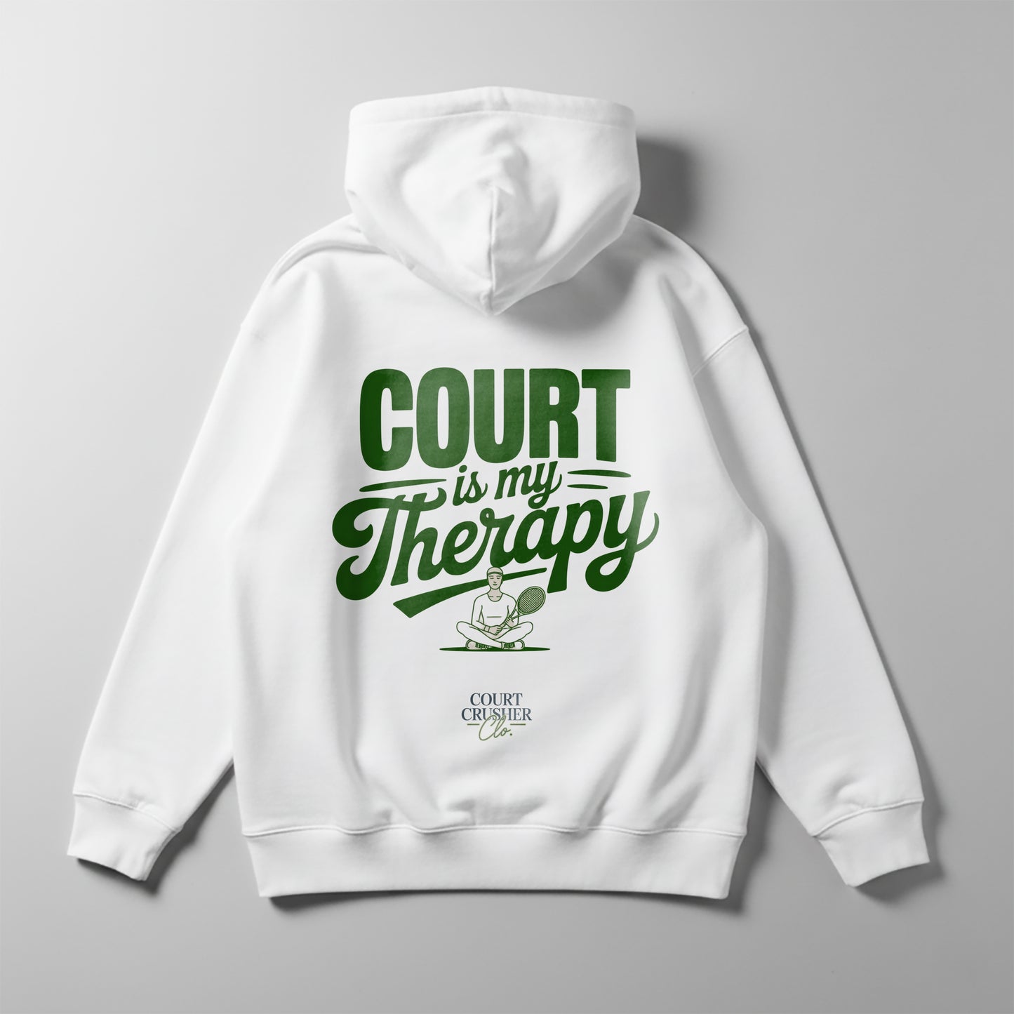 Court is my Therapy - Oversized Hoodie