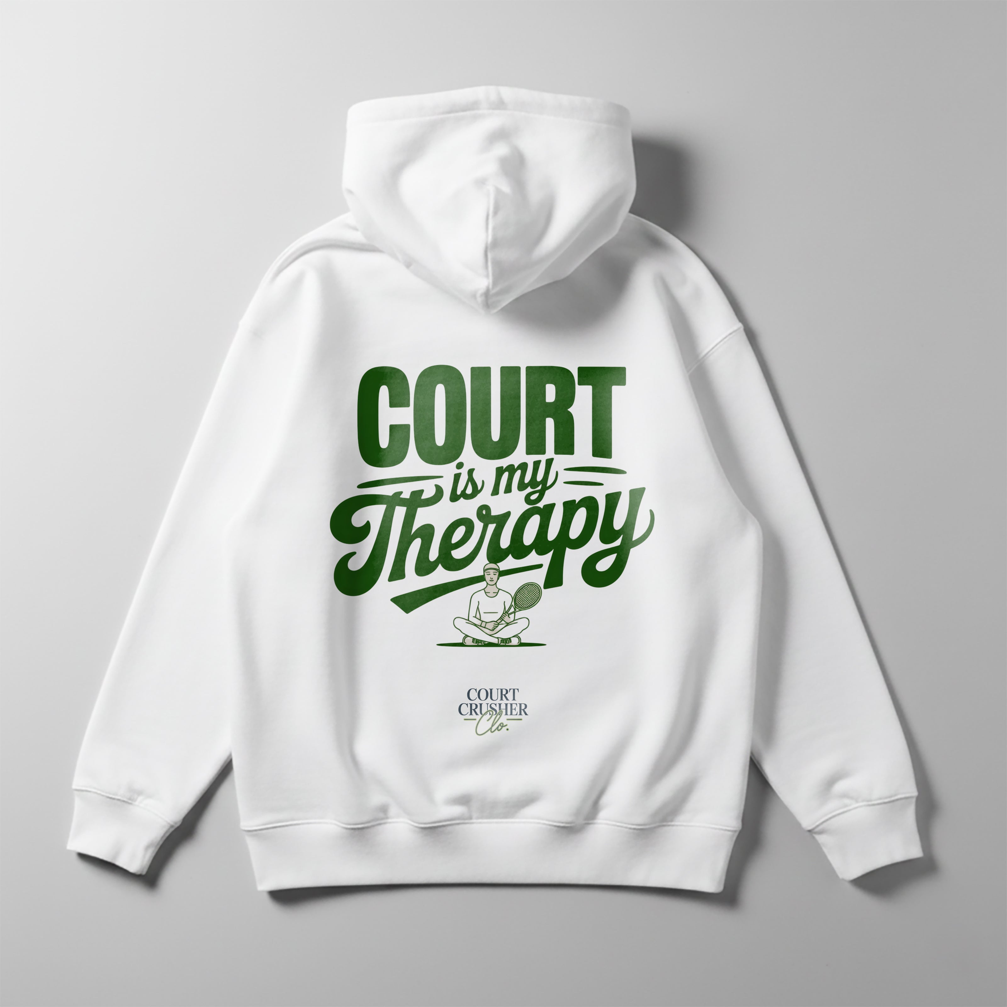Court is my Therapy - Oversized Hoodie