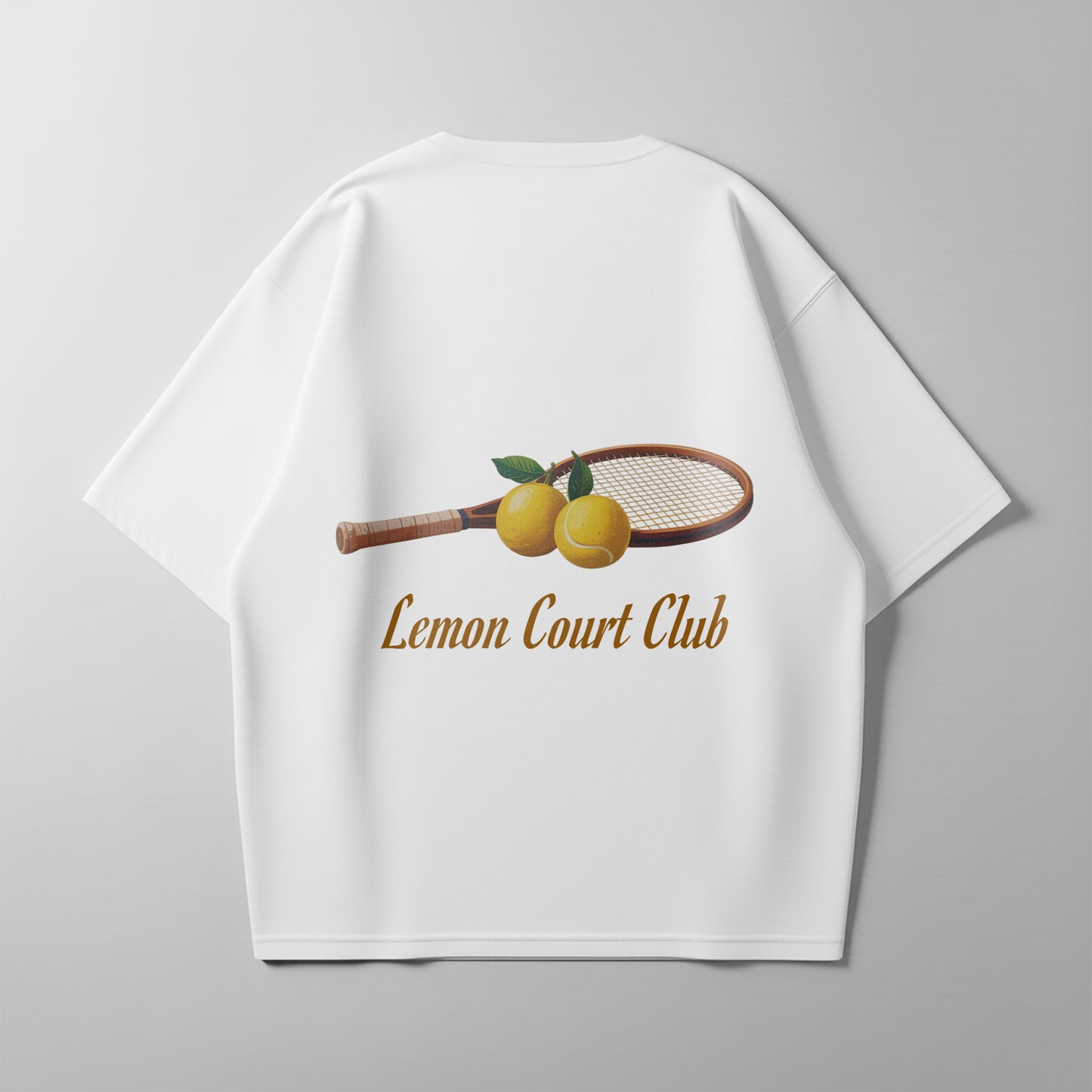 Lemon Court Club Vintage - Oversized Shirt