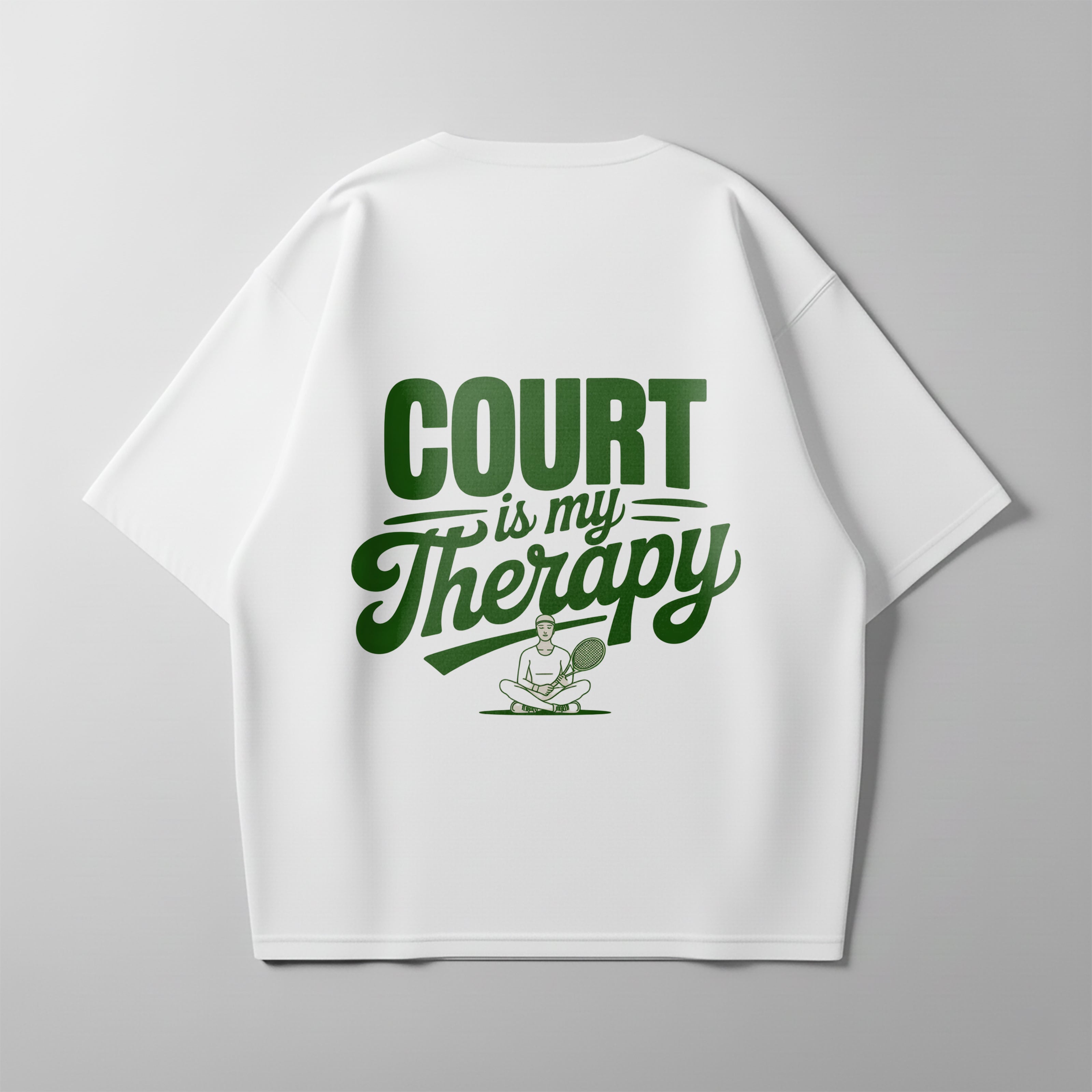 Court is my therapy - Oversized Shirt