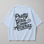 Pretty Girls love Alcaraz - Oversized Shirt – Tennis Streetwear, Ansicht 3