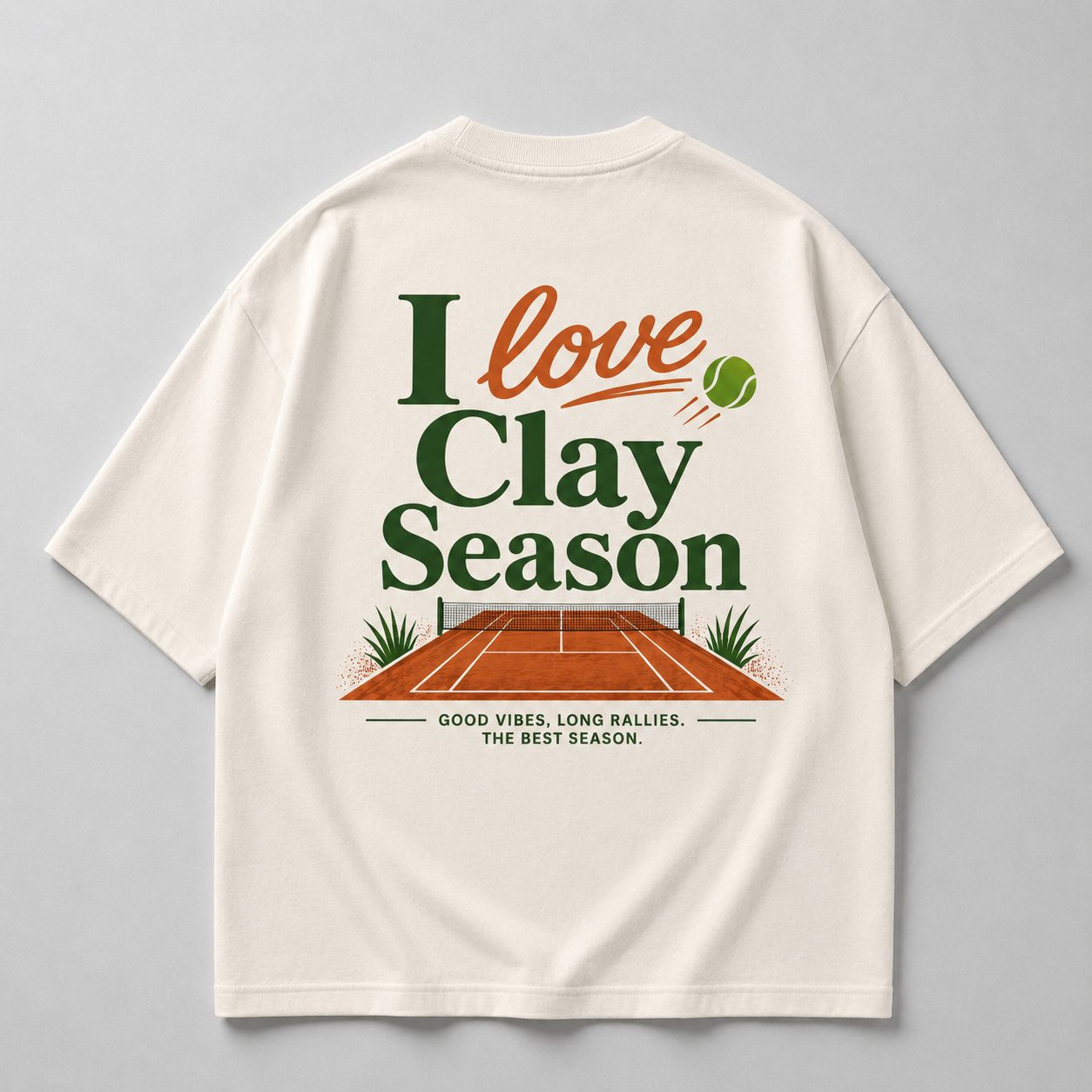 I love Clay Season - Oversized Shirt