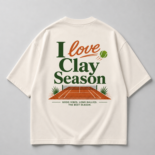 I love Clay Season - Oversized Shirt