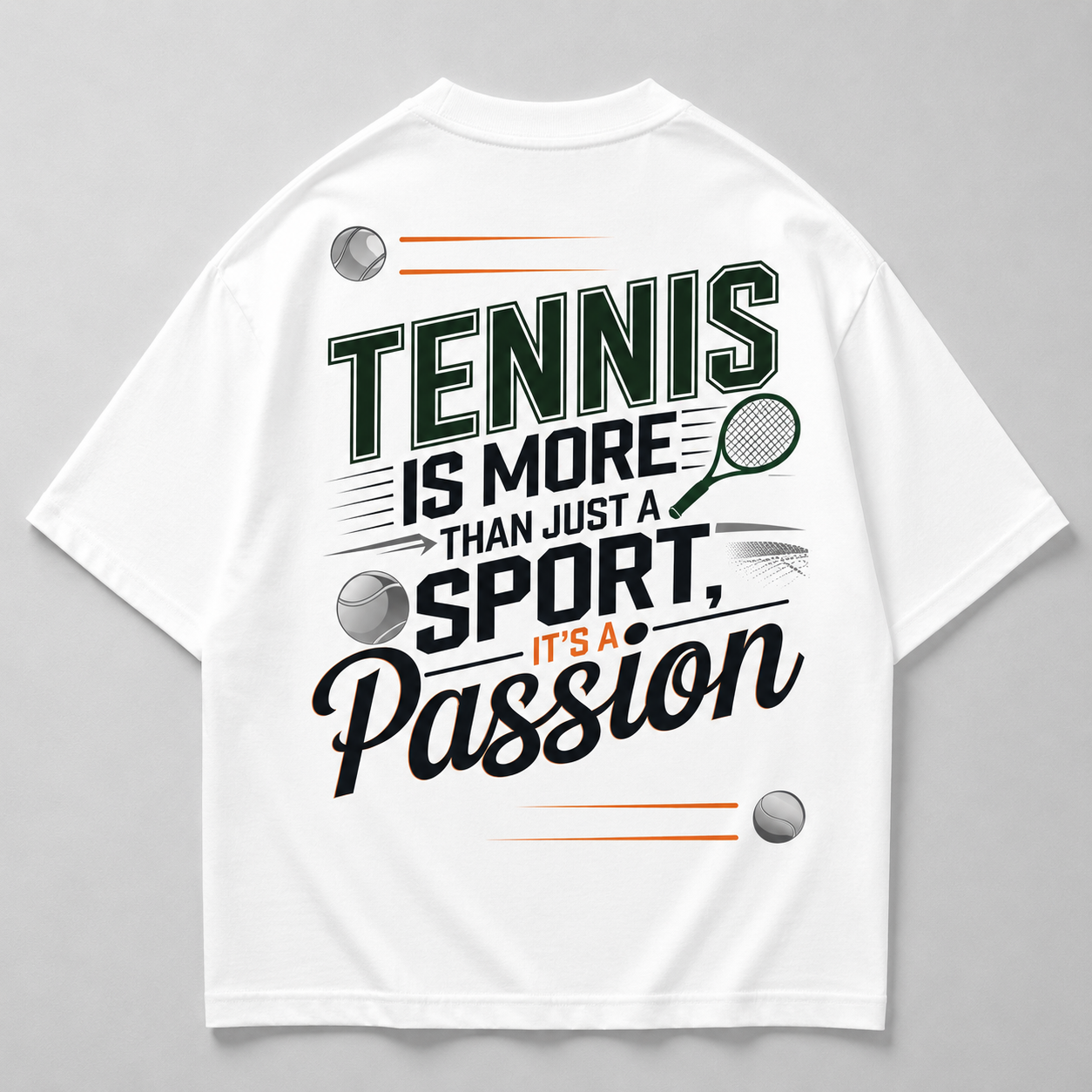 More than just a sport - oversized shirt