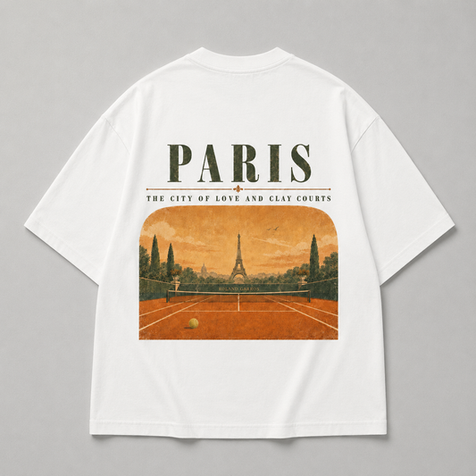 City of love and clay courts - Oversized Shirt