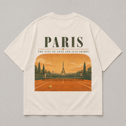 City of love and clay courts - Oversized Shirt
