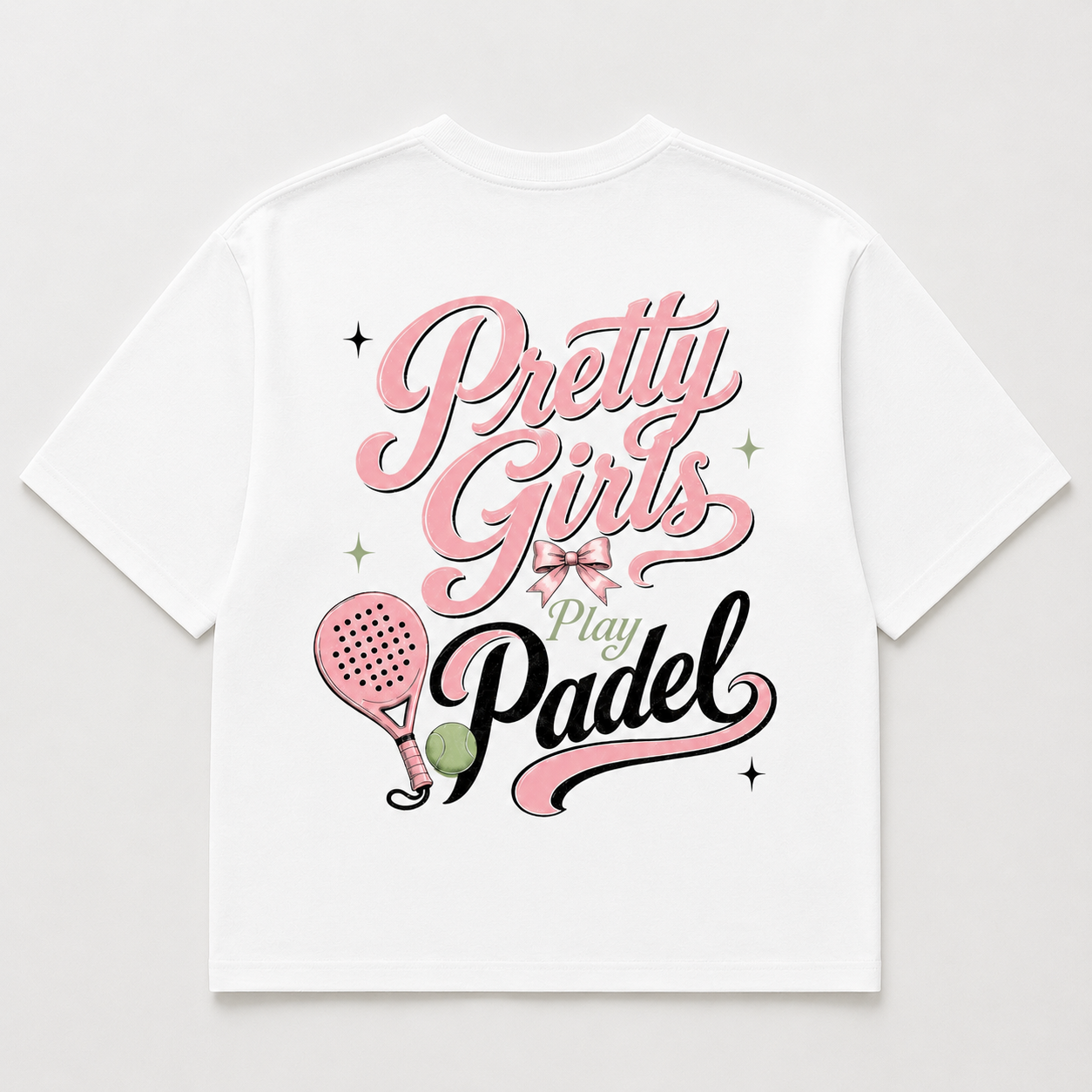 Pretty Girls Play Padel - Oversized Shirt