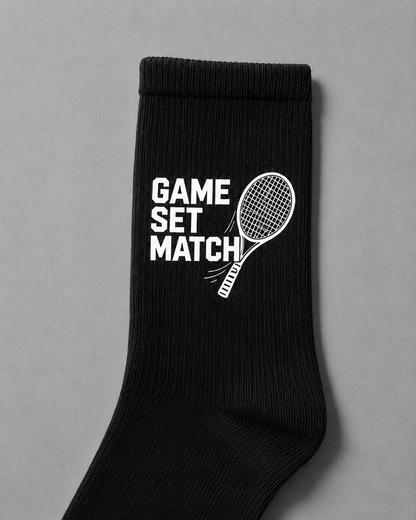 Game. Set. Match. Socks