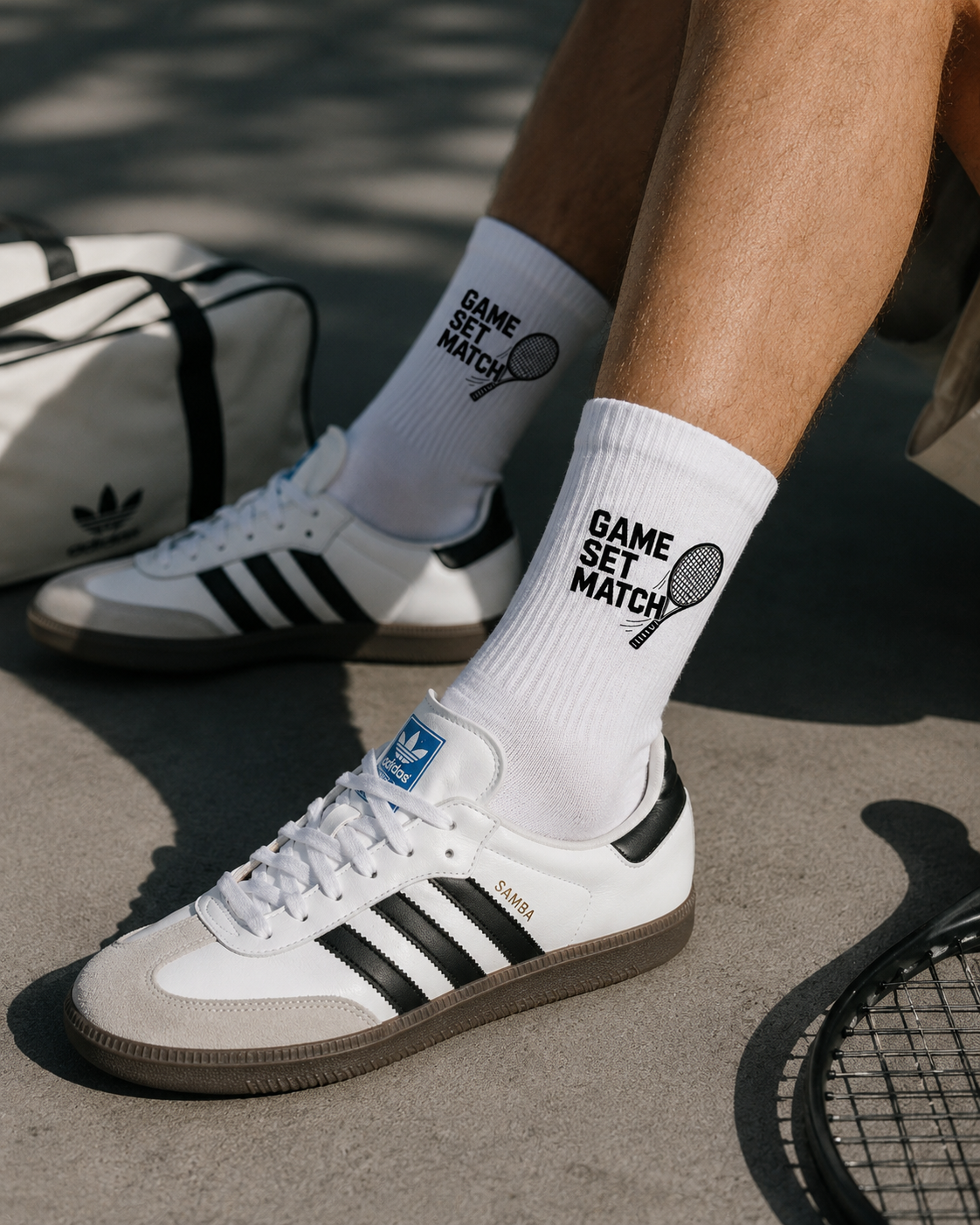 Game. Set. Match. Socks
