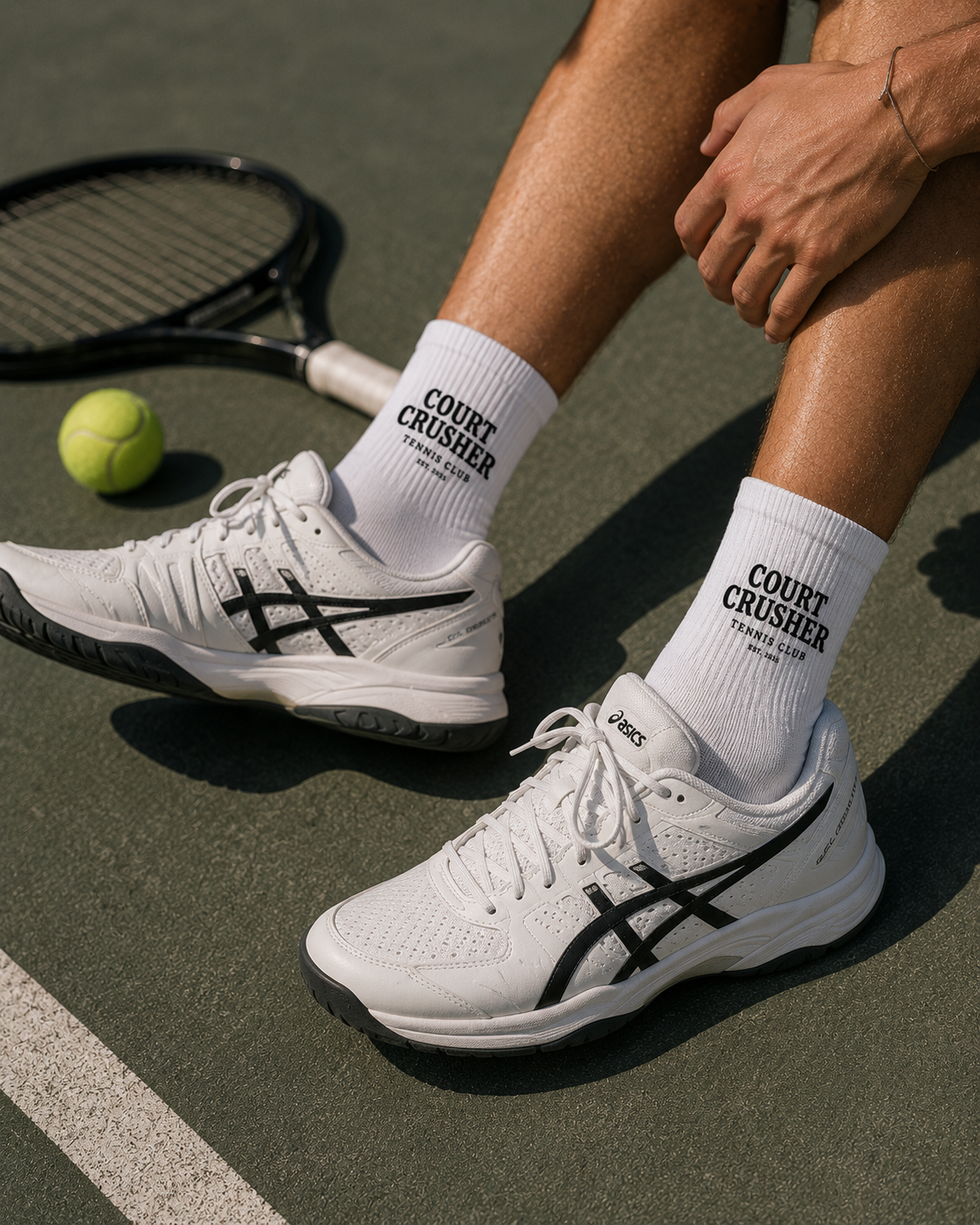 Court Crusher Tennis Club Socks