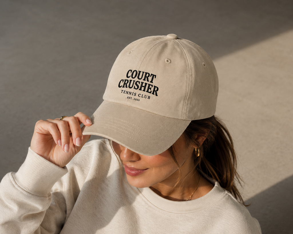 Court Crusher Club Cap – Tennis Streetwear, Ansicht 5