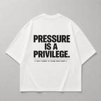 Pressure is a Privilege - Oversized Shirt – Tennis Streetwear, Ansicht 2