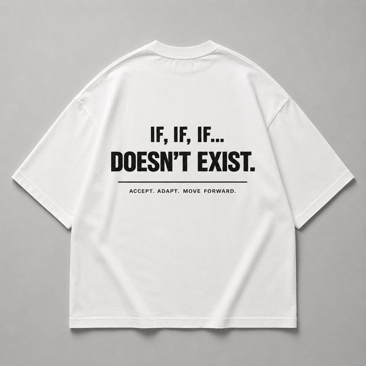 If, If, If... doesn't exist - Oversized Shirt