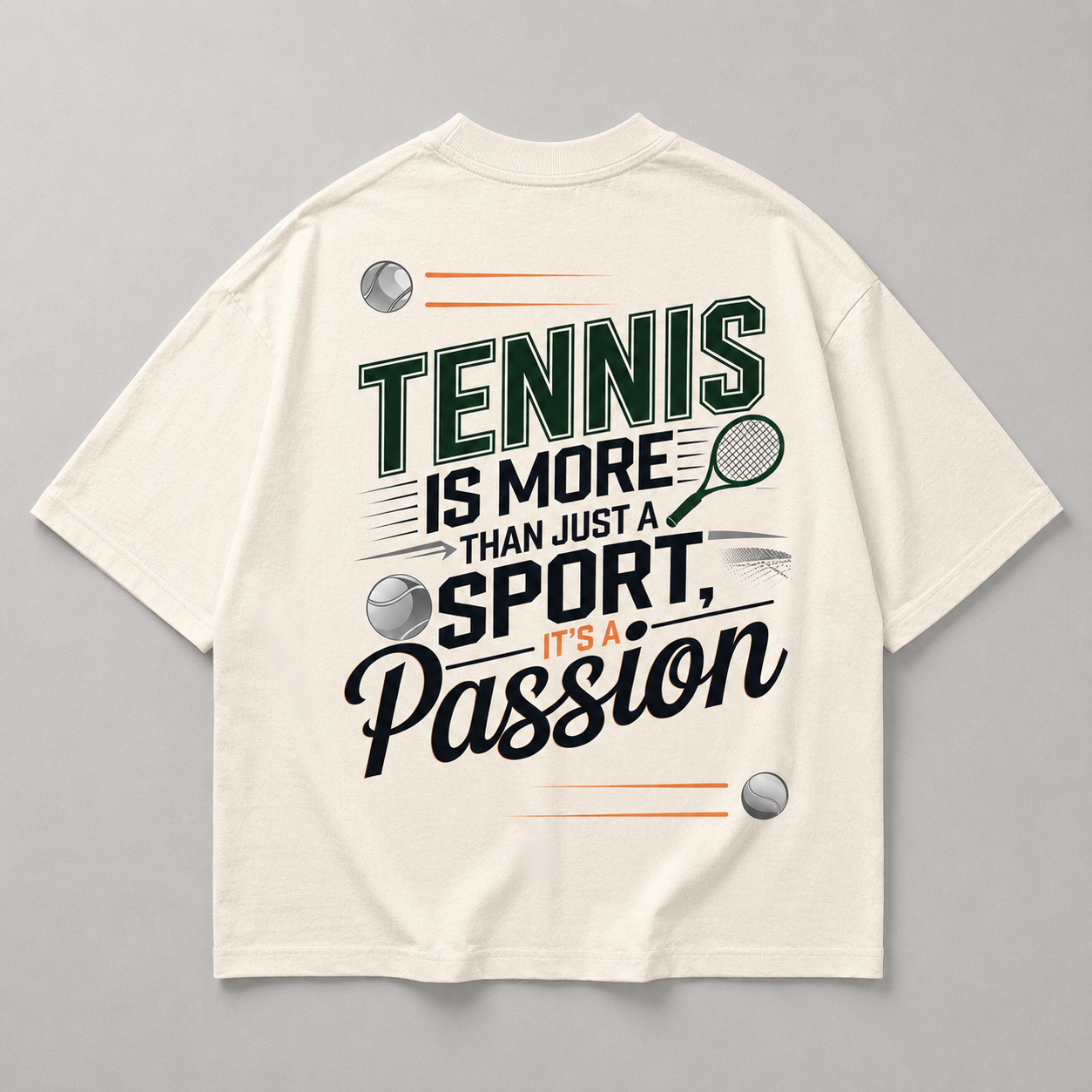 More than just a sport - oversized shirt