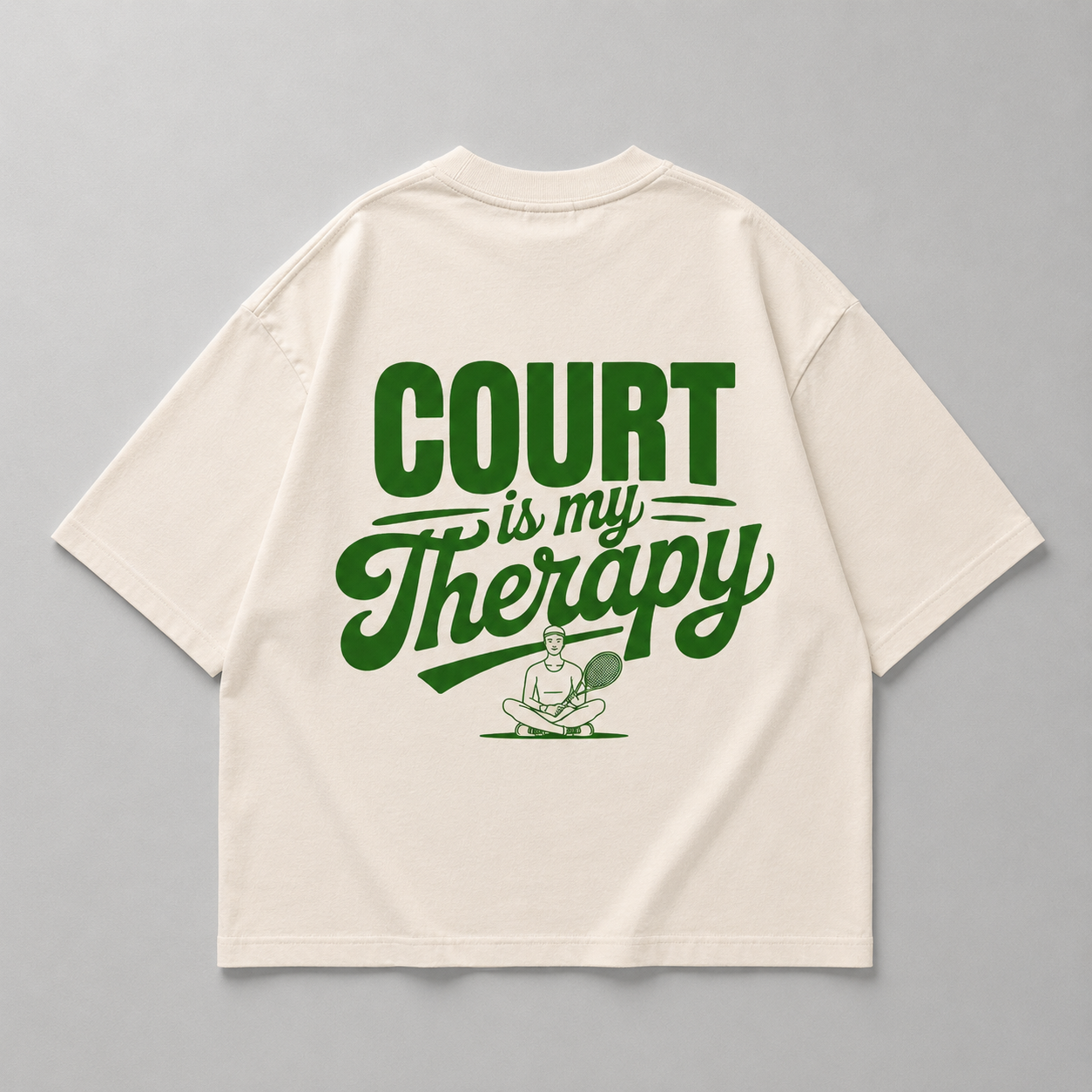 Court is my therapy - Oversized Shirt