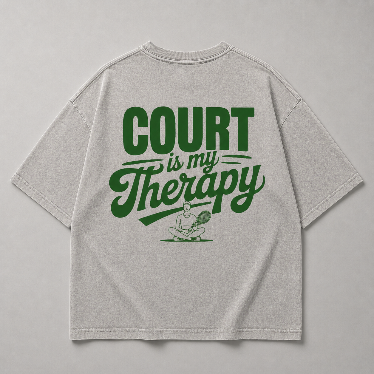 Court is my therapy - Oversized Shirt
