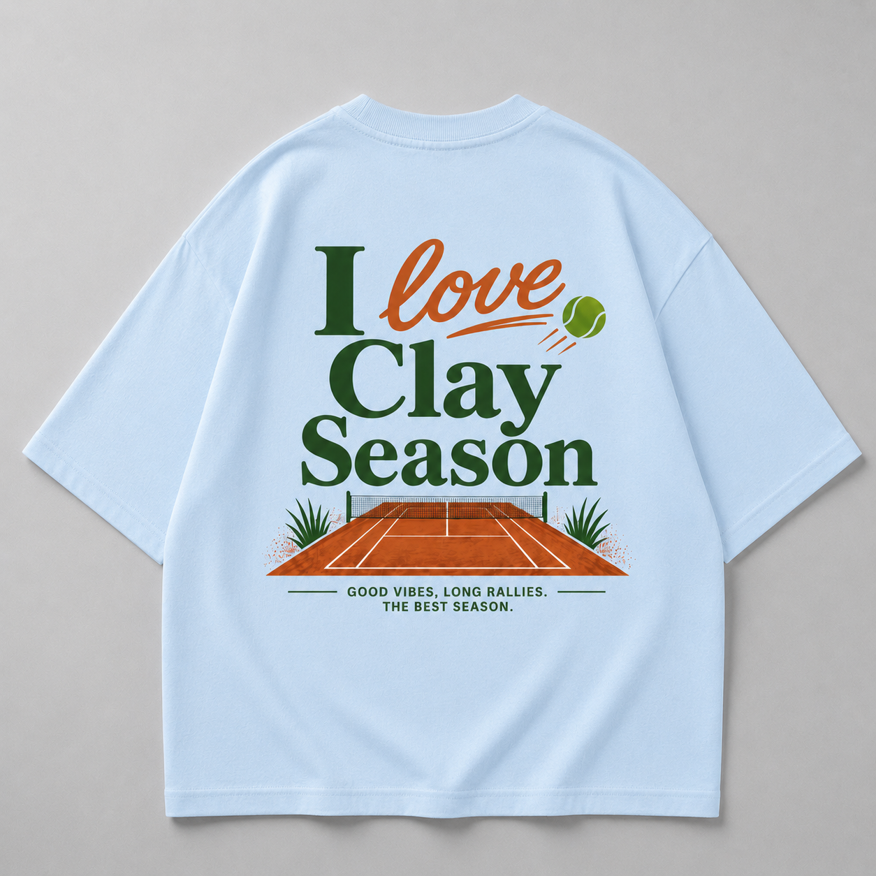 I love Clay Season - Oversized Shirt