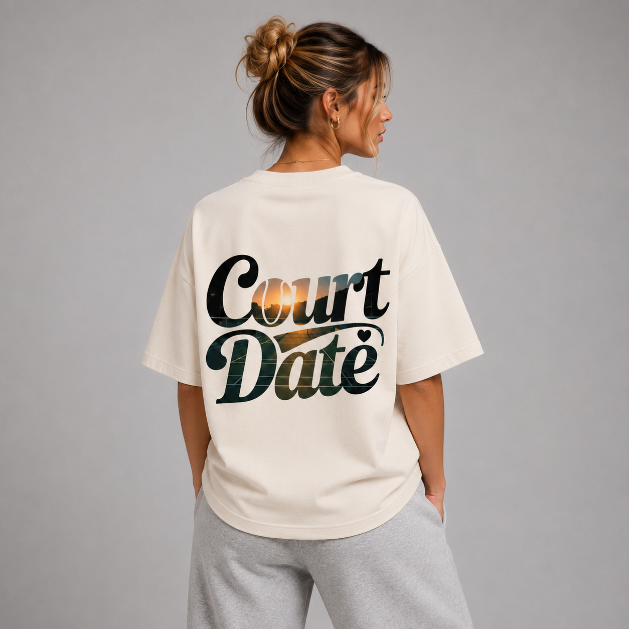 Court Date - Oversized Shirt