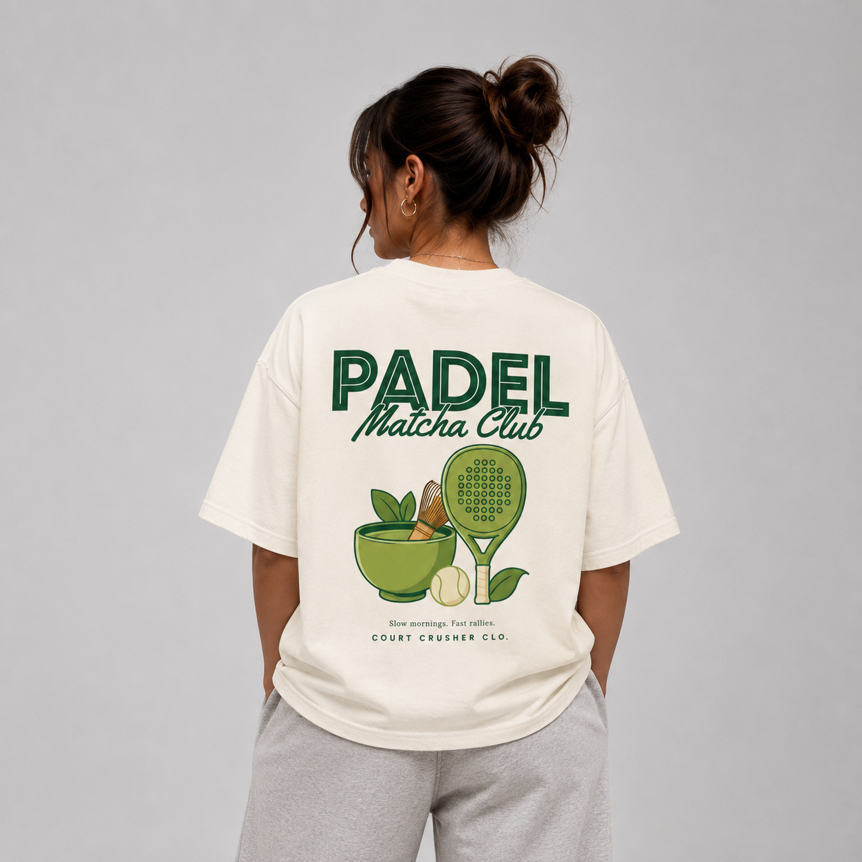 Padel Matcha Club - Oversized Shirt
