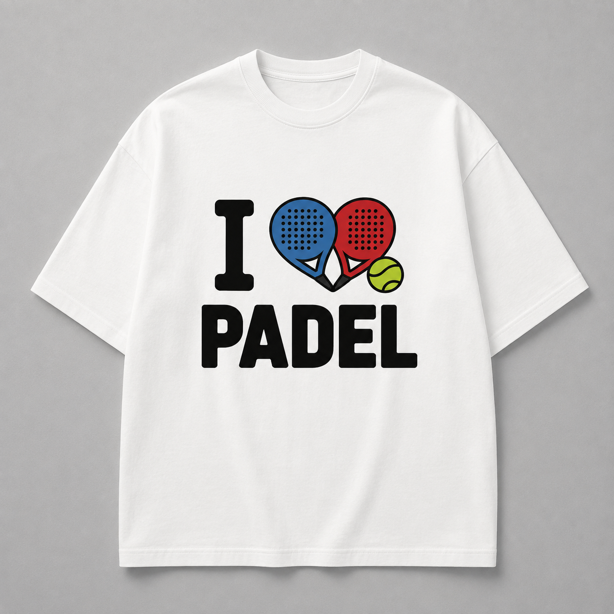 I love Padel - Oversized Shirt