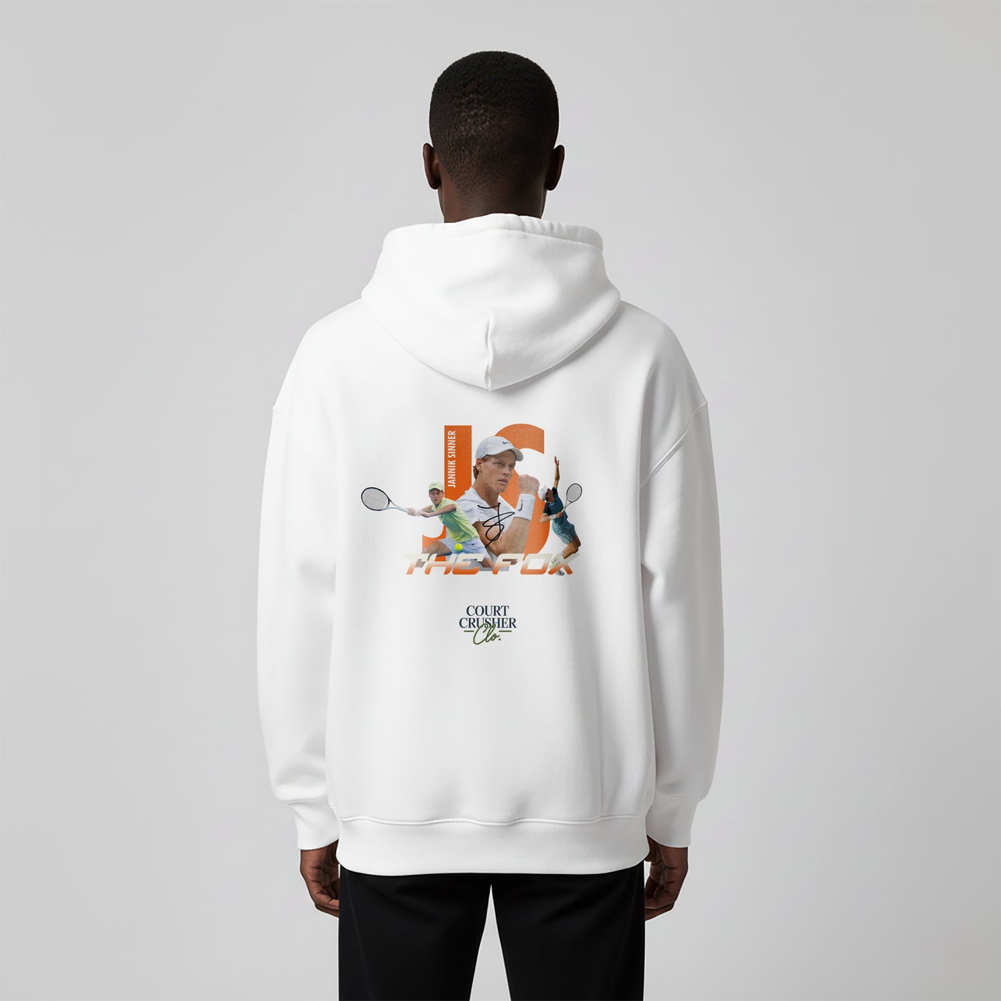Jannik Sinner - Oversized Hoodie