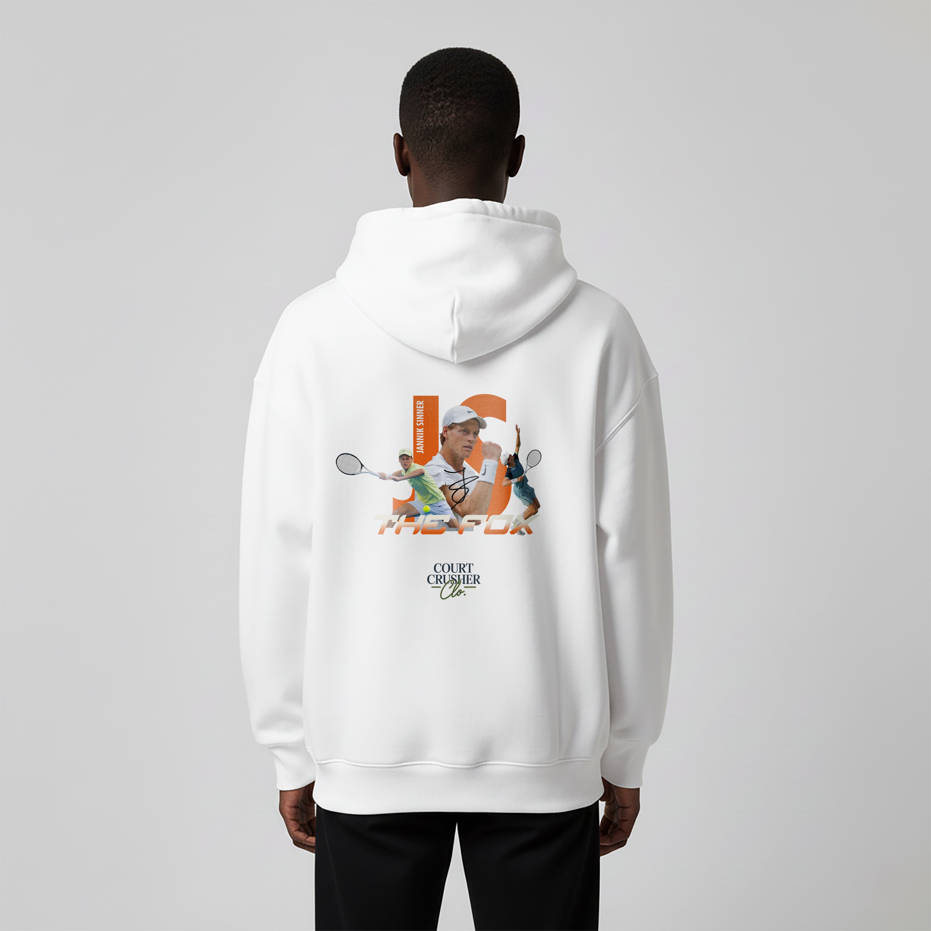 Jannik Sinner - Oversized Hoodie