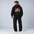 Roger Federer Tracksuit – Model Rückansicht im grauen Studio